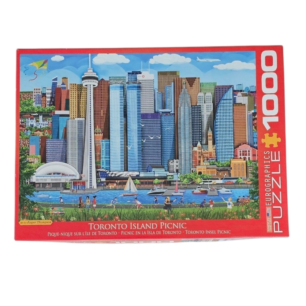 Toronto Island Picnic Puzzle by Eurographics 1000 Piece Puzzle